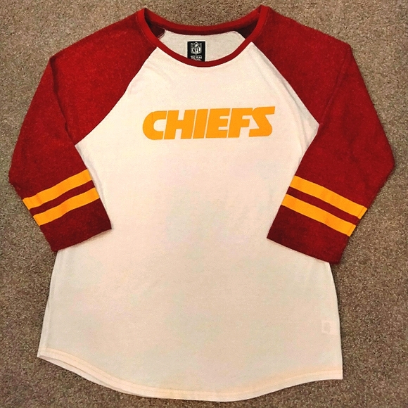 NFL Other - NWT Sz XL NFL Kansas City Chiefs 3/4 Sleeve T-Shirt